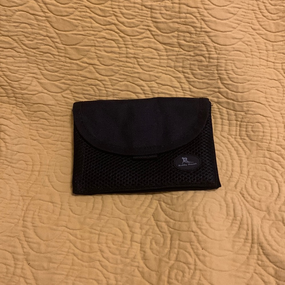 Buddy Pouch Standard "Small" - The lightweight  original sized Buddy Pouch Black